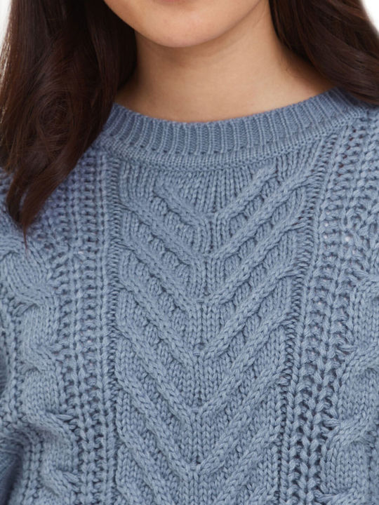 Women's Long Sleeve Sweater Blue