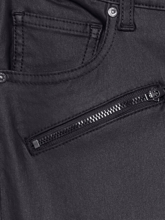 Women's Fabric Trousers Black