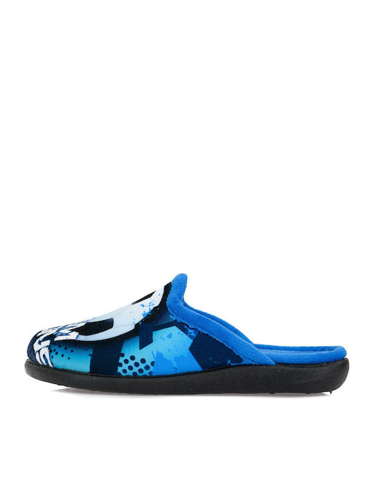 Kinderhausschuhe Marineblau