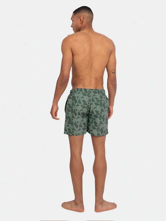 Benibeca Men's Swimwear Shorts Turquoise with Patterns