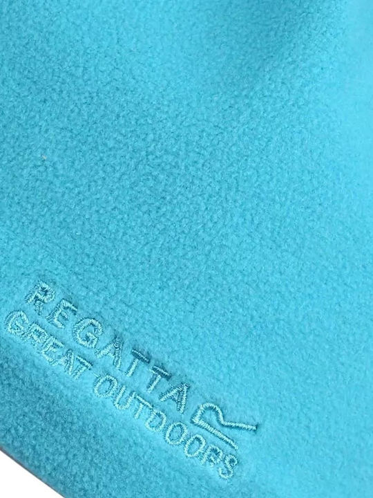 Kinder Mütze Fleece Türkis