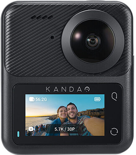 Kandao QooCam 3 Action Camera 5K 360° Capture Underwater with Touch Screen 1.9" and Wi-Fi Black