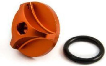 Pro Bolt Τάπα Λαδιού Μοτοσυκλέτας Πορτοκαλί SCR0164