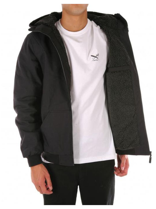 Iriedaily Herren Jacke Bomber Schwarz