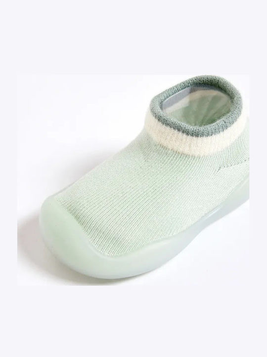 Babykids Kids' Ankle Slipper Socks Green
