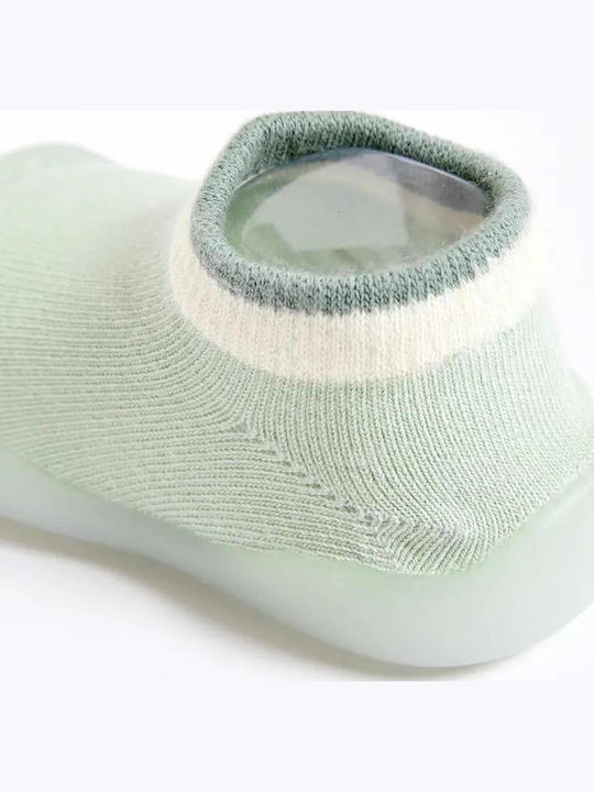 Babykids Kids' Ankle Slipper Socks Green