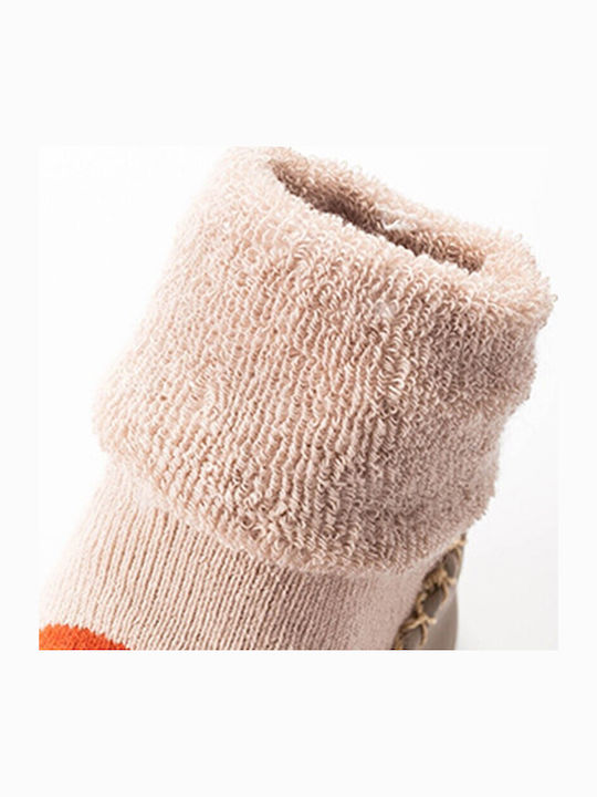 Babykids Kids' Ankle Slipper Socks Beige