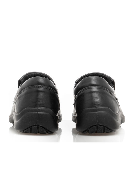 Δερμάτινα Ανδρικά Loafers σε Μαύρο Χρώμα
