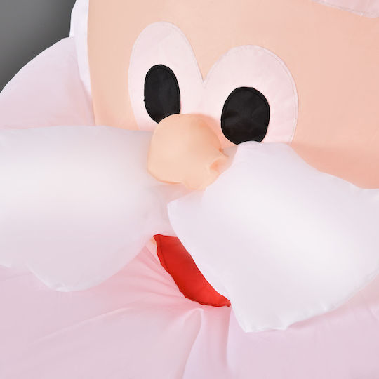Outdoor Inflatable Illuminated Santa Claus Electric 180x135x85cm