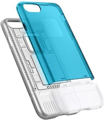 Spigen Classic C1 Plastic Back Cover Blue (iPhone 8/7 Plus)