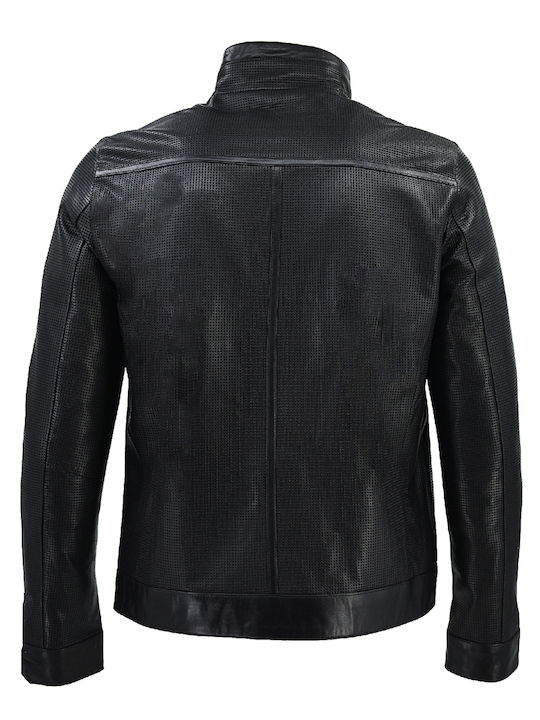 Dermatina 100 Leather Jacket Black