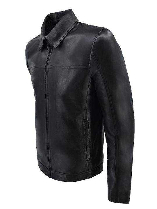 Lederjacke Jacke Schwarz