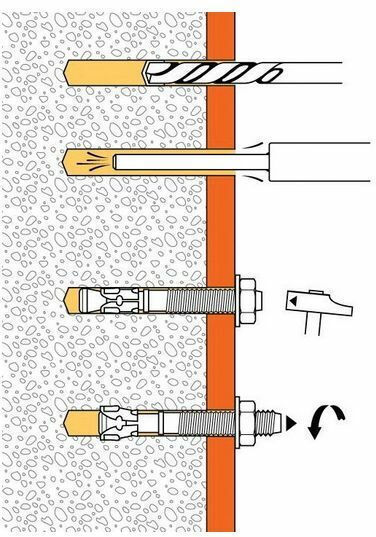 Spit Ούπα Μεταλλικό 8x90mm