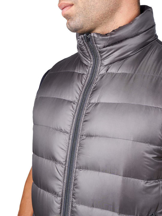 Αμάνικο Μπουφάν Puffer Γκρι