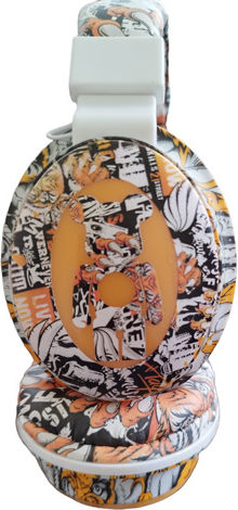 Fashion Model Безжични / Жични On Ear Слушалки с 10 часа Работа Orange Micky