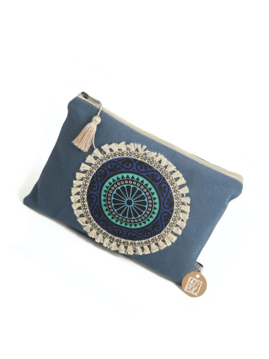 Lazydayz Necessaire in Blau Farbe 22cm