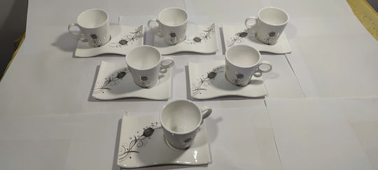 Epiplo-Fos Set Tassen Kaffee 6Stücke