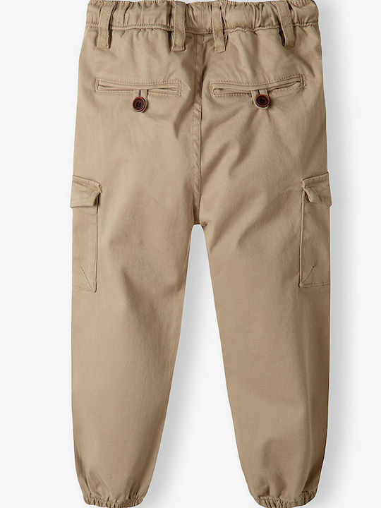 Minoti Boys Cargo Trouser Beige