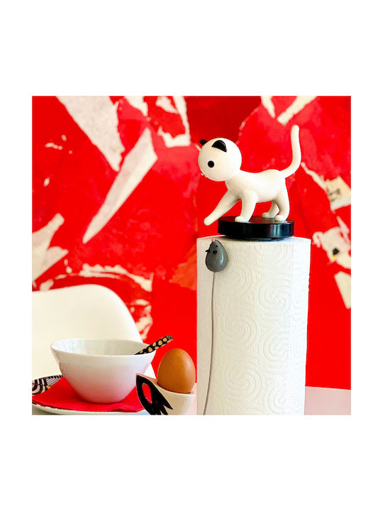 Pylones Plastic Paper Towel Holder White 11.5x23x35cm 35700