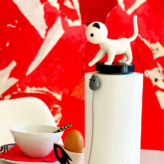 Pylones Plastic Paper Towel Holder White 11.5x23x35cm 35700