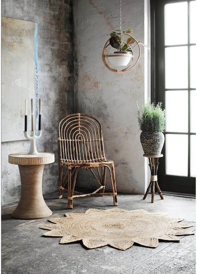 Madam Stoltz Suport de plante Macrame Bej 30.5bucx30.5buccm.