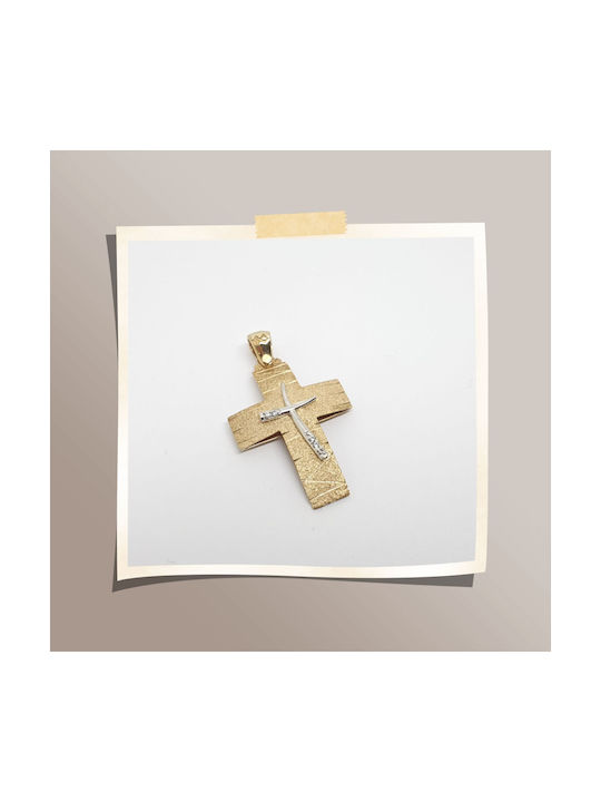 Mentzos Gold Cross 14K