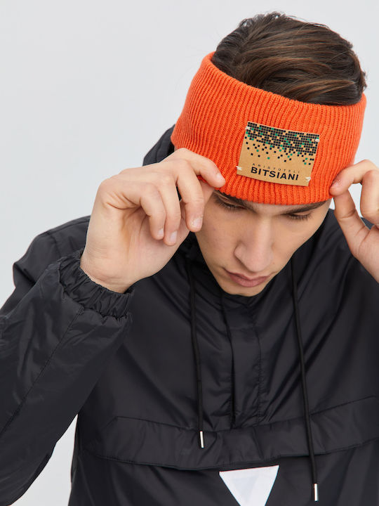 Aristoteli Bitsiani Knitted Beanie Cap Orange