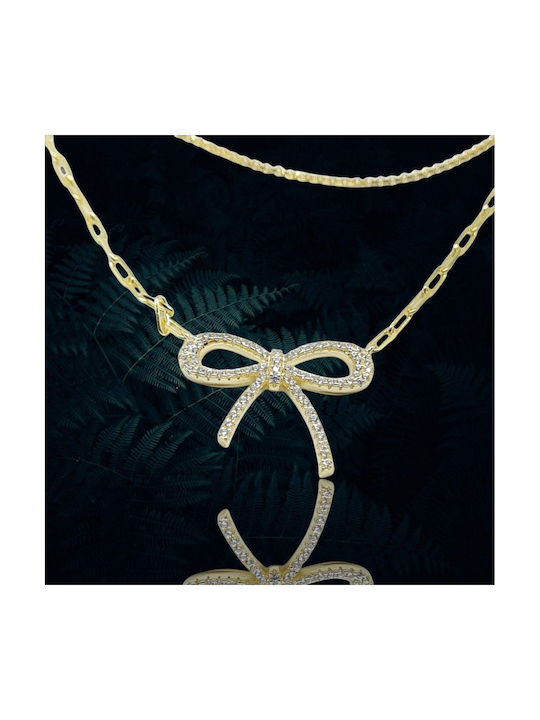 Mentzos Necklace from Gold Plated Silver