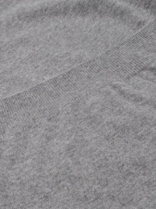 Wool & Co Herren Langarm-Pullover Gray