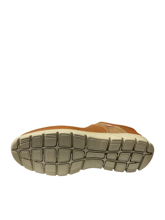 Men's Leather Casual Shoes Tabac Brown