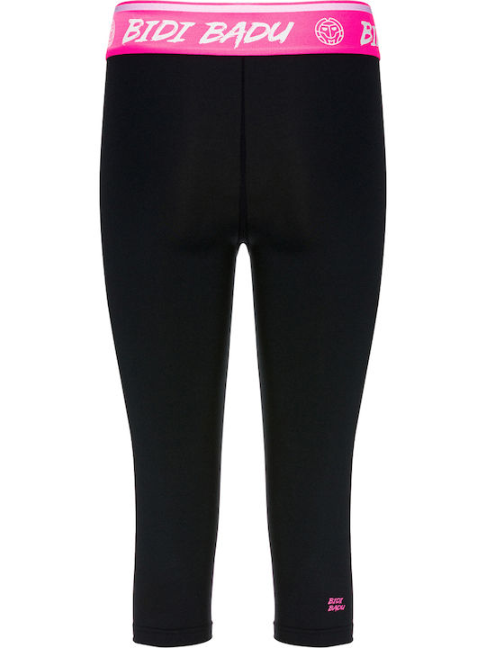 Bidi Badu Ausbildung Frauen Capri Leggings Hochgeschnitten Schwarz