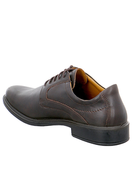 Leder Herren Freizeitschuhe Anatomisch Braun