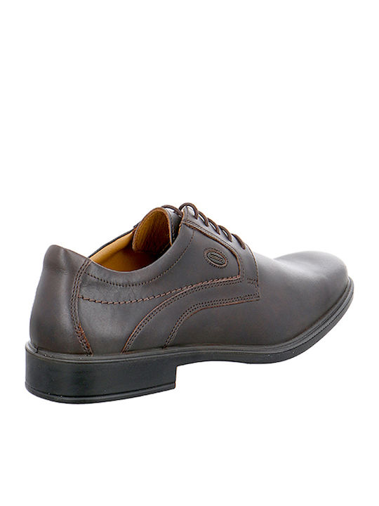 Leder Herren Freizeitschuhe Anatomisch Braun