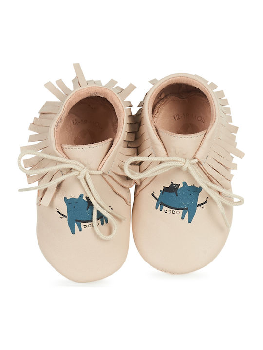 Easy Peasy Baby Hausschuhe Beige Meximoo