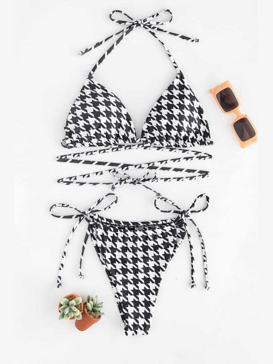 Set Bikini Triunghi Cu Burete Detașabil
