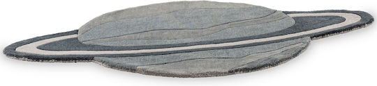 Brink & Campman Kinder Teppich Blau 75x120cm