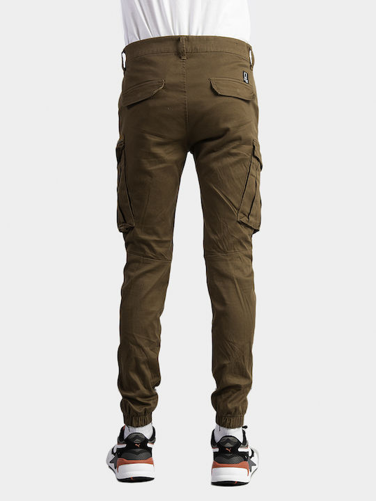 Trousers Cargo in Slim Fit Khaki