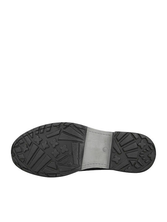 Wildleder Schwarz Stiefel