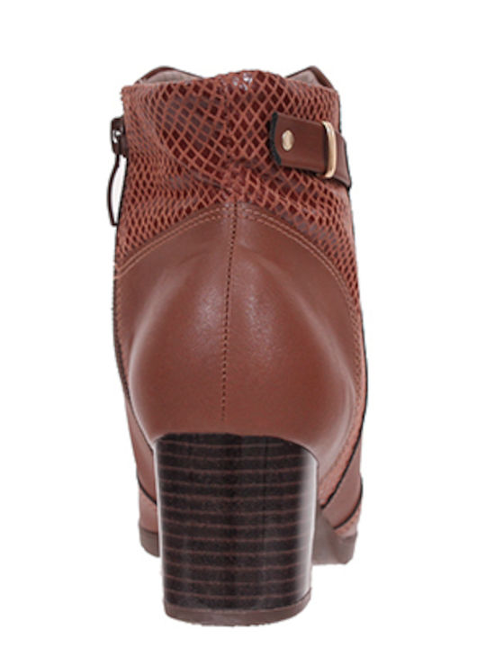 Stiefeletten Damen Braun