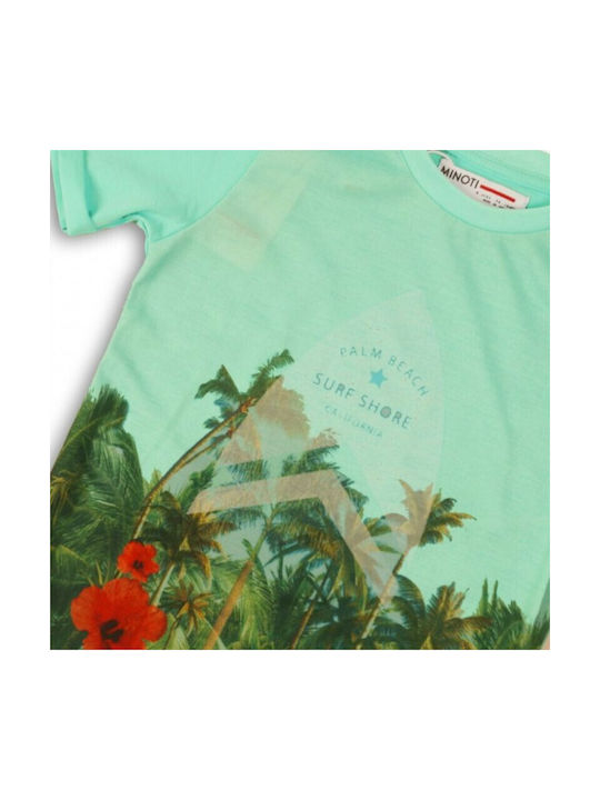 Minoti Kids T-shirt Turquoise