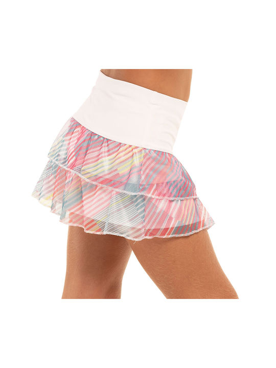 Lucky In Love Kids Skirt White