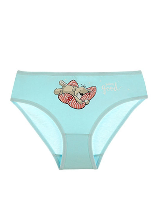 Donella Kinder-Set Slip mit Unterhemd Blue 2Stück