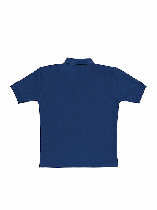 SG Kids Polo Short Sleeve Blue