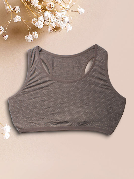 Donella Set of Kids' Bralettes Multicolored 5pcs