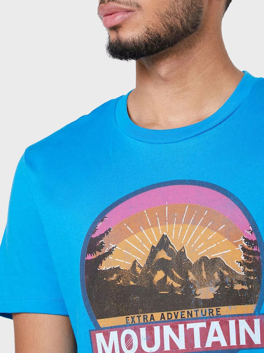 T-shirt Γαλάζιο