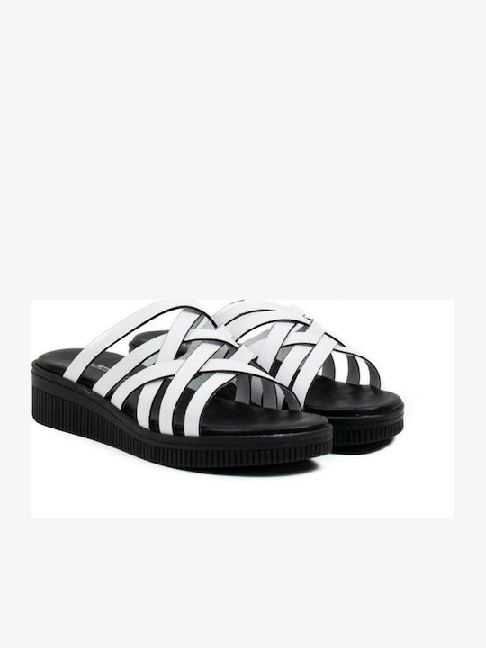 Women's Platform Wedge Sandals White