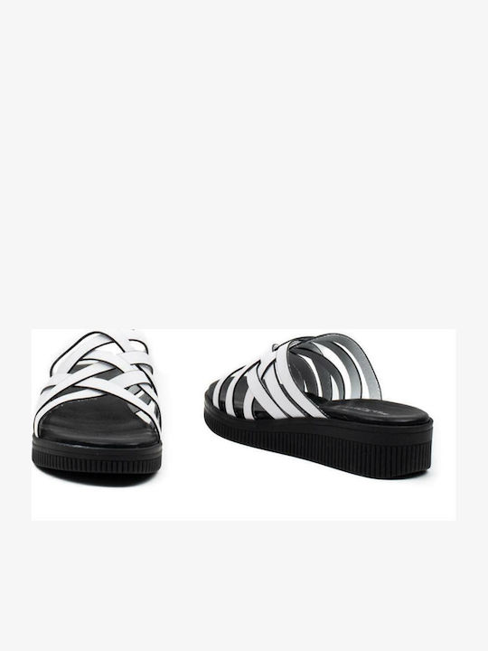 Women's Platform Wedge Sandals White