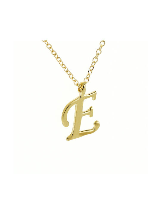 Ioannou24 Necklace Monogram from Gold 9 K