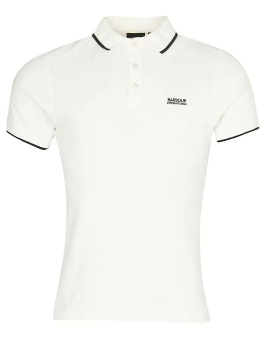 Barbour Men's Short Sleeve Blouse Polo White