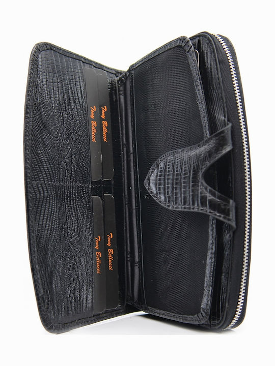 Leather Women's Wallet Classic Black